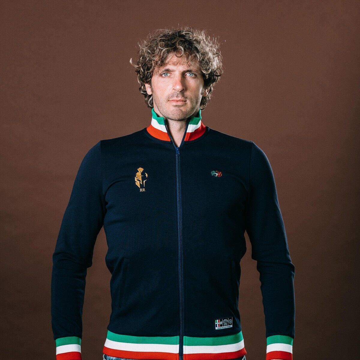 Felpa con zip Internazionale Italiano - Mirco Bergamasco