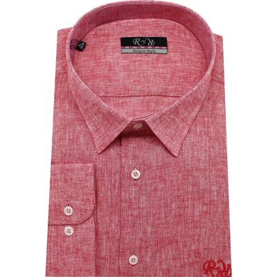 Camisa Lino Rojo