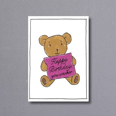 Birthday Teddy – birthday card