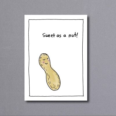 Sweet Nut – greetings card