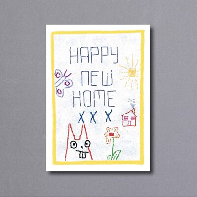 New Home Stitch – new home card