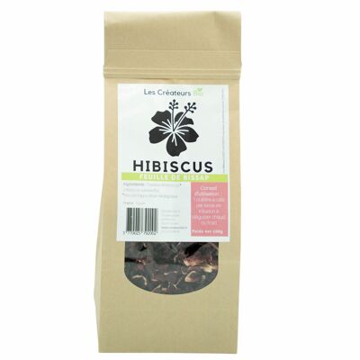 Hojas de hibisco (Bissap - Acedera de Guinea - Karkadé) 100g - 100% natural