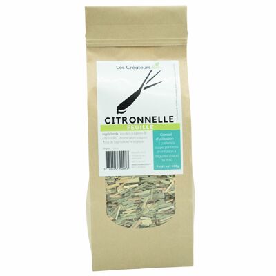 Hojas de limoncillo (Lemongrass - Cymbopogon citratus) 100g - 100% natural