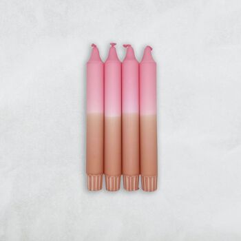 Bougies Design Dip Dye / Bubblegum x Blush 1