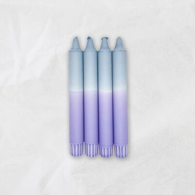 Bougies Design Dip Dye / Dusty Blue x Sweet Lavender