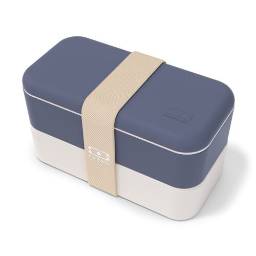 MB Original - Bleu Natural - Lunch box 2 compartiments - Made in France - 1L