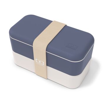 MB Original - Bleu Natural - Lunch box 2 compartiments - Made in France - 1L 1
