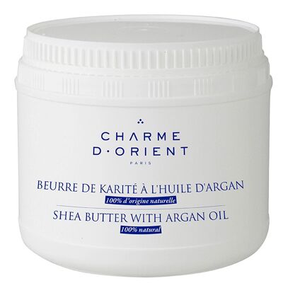 Beurre de karité à l'huile d'argan 500gr