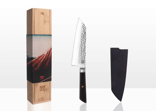 Couteau de Chef Bunka Santoku - lame de 170 mm