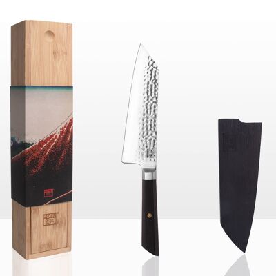 Couteau de Chef Bunka Santoku - lame de 170 mm
