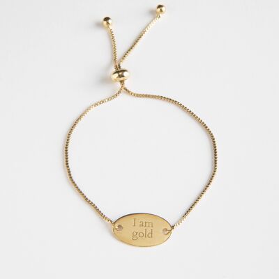 Pulsera I am Gold