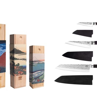 Essential Bunka knife set - 3 pieces