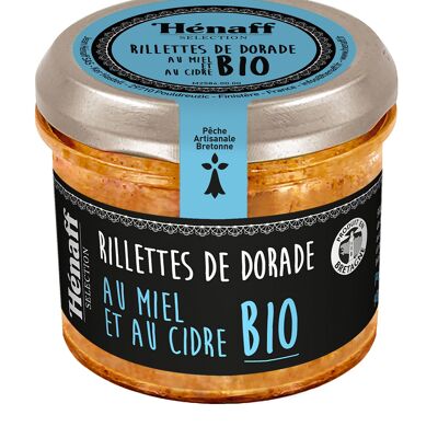 Rillettes de dorade au miel et cidre bio henaff selection 90g