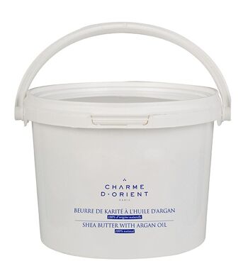 Beurre de karité à l'huile d'argan 2Kg