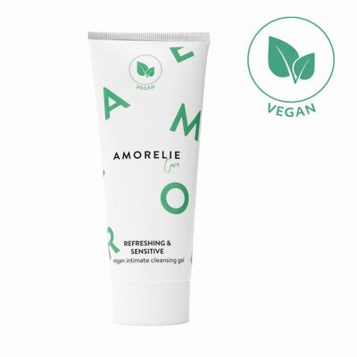 AMORELIE Care- Refreshing & Sensitive Veganes Intim-Waschgel- 70 ml- Washing Cream