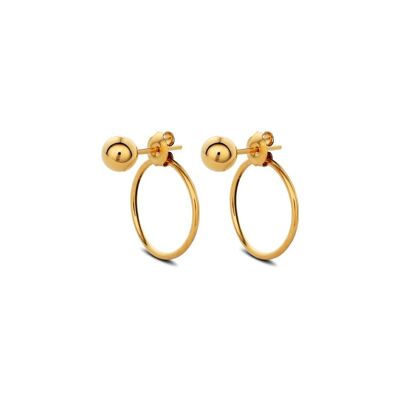 Boucles d'Oreilles Accord Or