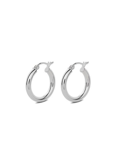 Dizzy Hoops Silver