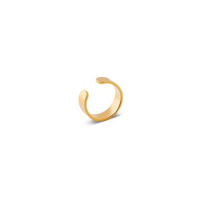 Flat Ear Cuff Gold