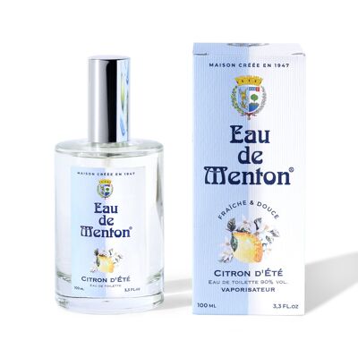 Menton Water Summer Lemon (Lemon, Orange Blossom) - 100ml - Eau de toilette