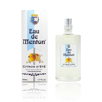 Eau de Menton Citron d'Eté (Citron, Fleur d'Oranger) - 50ml
