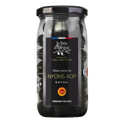 A.O.P NYONS schwarze Oliven aus Frankreich