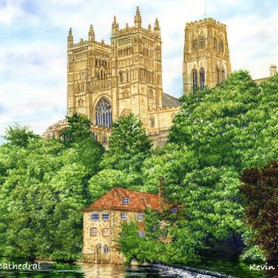 Tarjeta de la Catedral de Durham.