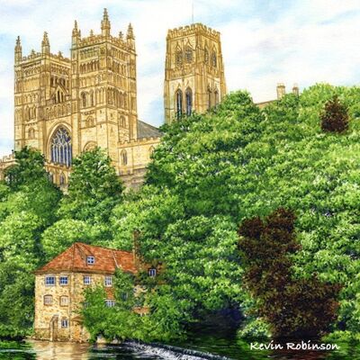 Durham Cathedral Card.