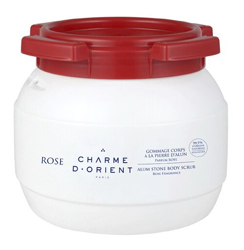 Gommage à la pierre d'alun, miel & gelée royale - parfum fleur d'Oranger 600gr