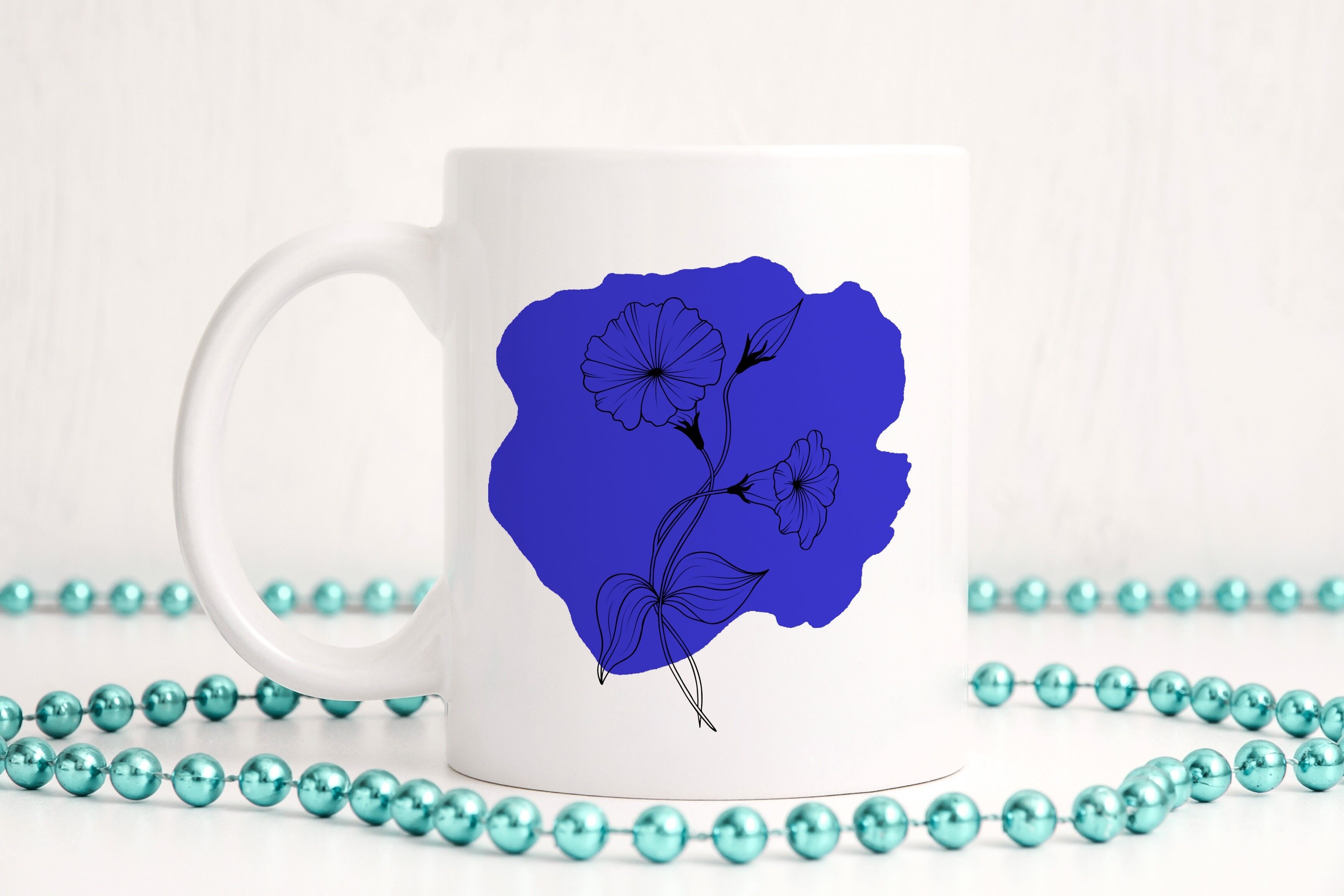 Tazza di fiori di nascita di settembre