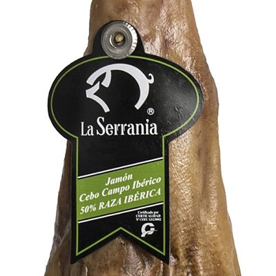 Cebo de Campo Ham 50% Iberian breed Huelva 7.5kg