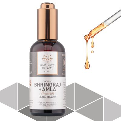 Ayurveda hair oil Bhringraj&Amla/Black Beauty 100ml