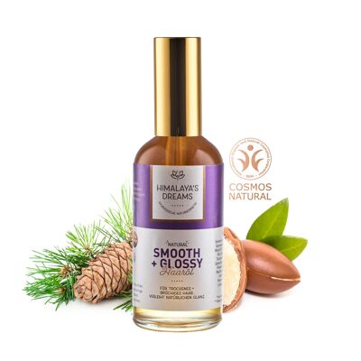 Ayurveda Hair Oil Smooth&Glossy 100ml CERTIFIED NATURAL COSMETICS