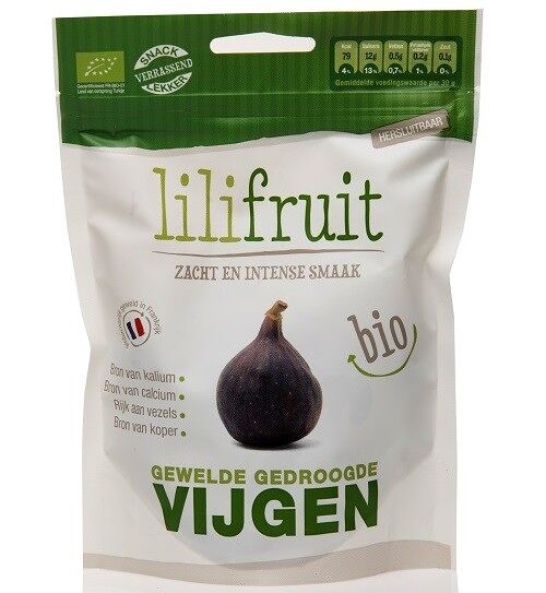 Gewelde gedroogde bio vijgen 70g