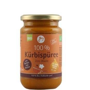 Purée de citrouille 100% - base pour aliments sucrés et salés - Initiative Zéro Déchet 1