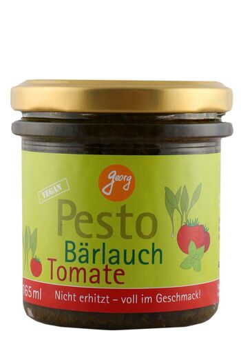 Pesto de tomates à l'ail des ours - combinaison aromatique - épicée 3