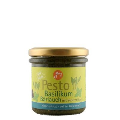 Pesto Basilikum-Bärlauch - gehaltvolle Geschmacksexplosion