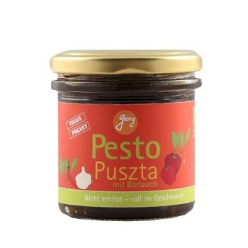 Puszta au pesto et à l'ail des ours - la version épicée à l'ail et aux poivrons 2