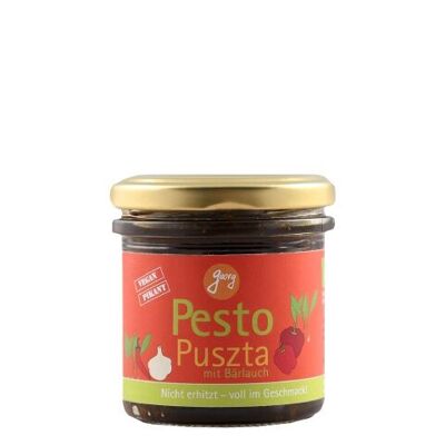 Pesto Puszta con ajos silvestres: la versión picante con ajo y pimientos