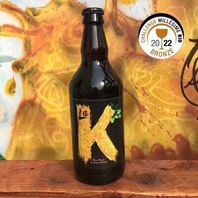 La K - Cerveza rubia ecológica 50cl