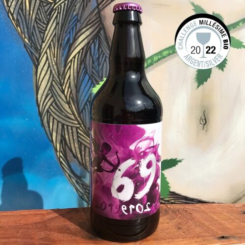 La 69eros - Bière blanche bio 50cl