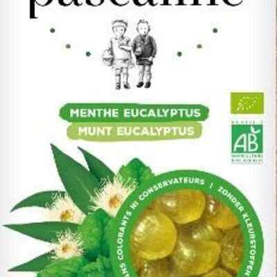 Pascaline confectionery - Organic sweets - Mint/Eucalyptus