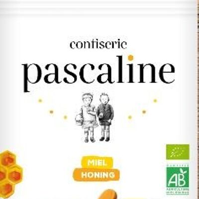 Confiserie Pascaline - bonbons Bio - Miel (7%)