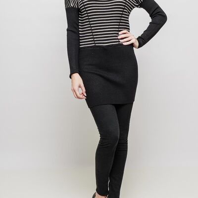 WARIORA black tunic Black