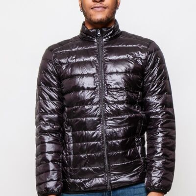 DONALD men's lightweight black padded jacket Black