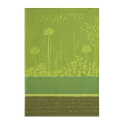 Tea towel - AROMATES 50 x 75 cm