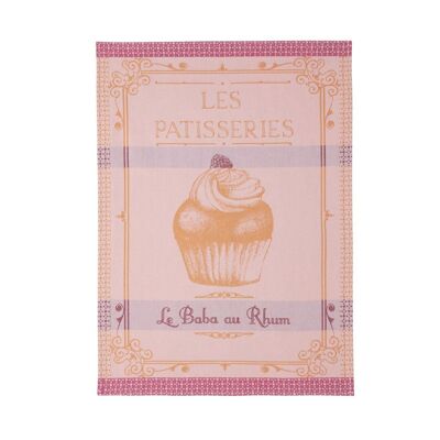 Tea towel - BABA AU RHUM 50 x 75 cm, cotton