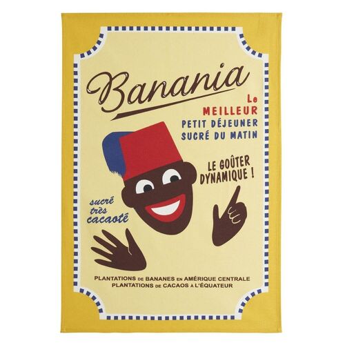 Torchon - BANANIA 50 x 75 cm, en coton