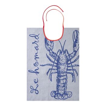 Bavoir - HOMARD 43 x 60 cm 2