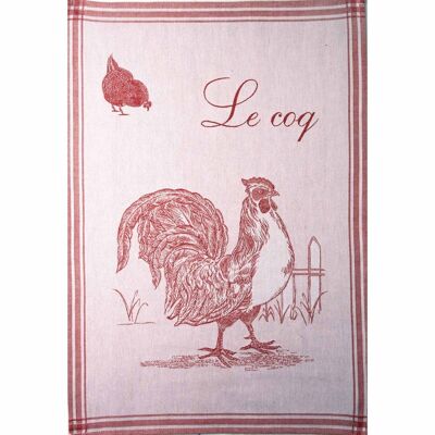 Tea towel - LE COQ 50 x 75 cm