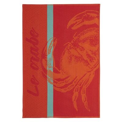 Tea towel - CRAB 50 x 75 cm